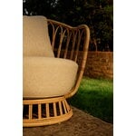 GUBI Grace Outdoor Loungesessel, natur - Plutarco 221, dekorationsbild
