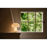 GUBI Obello portable table lamp, pearl white, decoration image