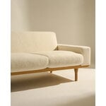 GUBI SW50 sofa, 4-seater, oiled oak - GUBI Harp 24 Ivory, view 6