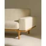 GUBI SW50 sofa, 4-seater, oiled oak - GUBI Harp 24 Ivory, view 9
