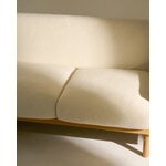 GUBI SW50 sofa, 4-seater, oiled oak - GUBI Harp 24 Ivory, view 7