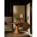 GUBI Tavolo a Dischi dining table, 120 cm, walnut, decoration image