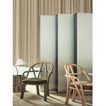 GUBI Fauteuil Bistra, rotin teinté olive - Fustagno 003, image décorative