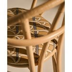 GUBI Sillón de comedor Bistra, ratán lacado natural - Reales Pattern 002, imagen de decoración