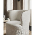 GUBI Stay Slipcover lounge chair, L, linen 0023, view 5
