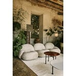 GUBI Carmel sohvapöytä, 75 x 75 cm, musta - clam white
