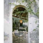 GUBI Tropique chair with fringes, classic black - Leslie Stripe 20