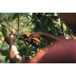 Fiskars Plus PowerLever pruner, anvil P741, decoration image