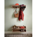 Maze Gentle hat rack, walnut, view 2