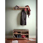 Maze Gentle storage bench, walnut, view 3