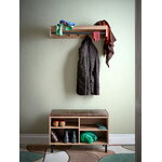 Maze Gentle storage bench, walnut, view 2