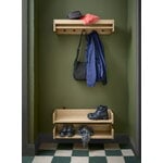 Maze Gentle hat rack, oak, view 3