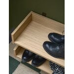Maze Gentle shoe shelf, oak, view 2