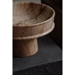 Serax Dune skål, hög, 30,5 cm, brun marmor