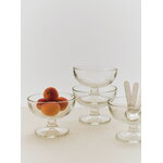 HAY Cuenco de postre de vidrio, 10,5 cm, transparente, imagen de decoración