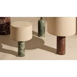 GUBI Gravity table lamp, small, emerald marble - canvas, view 5