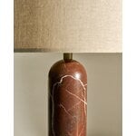 GUBI Gravity table lamp, small, maroon marble - canvas, view 6