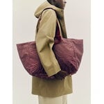 HAY Grid Weekend bag, large, burgundy, decoration image