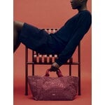 HAY Grid Weekend bag, medium, burgundy, decoration image