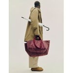 HAY Grid Weekend bag, medium, burgundy, decoration image