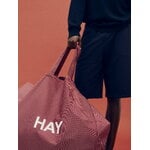 HAY Grid X-large bag, burgundy, decoration image