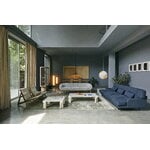 GUBI Doric sohvapöytä, 80 x 80 cm, luonnonvalkoinen travertiini