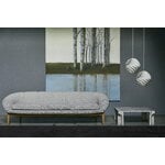 GUBI Doric sohvapöytä, 80 x 80 cm, harmaa kalkkikivi