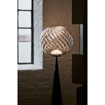 Tom Dixon Whirl Cone Fat floor lamp, silver - black, decoration image