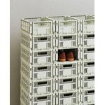 HAY Colour Crate, M, recycled plastic, mint, decoration image