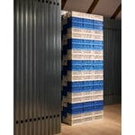 HAY Cassetta Colour Crate, S, plastica riciclata, off-white, immagine decorativa