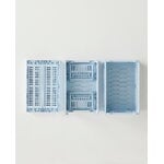 HAY Colour Crate, S, plastique recyclé, bleu doux, image décorative