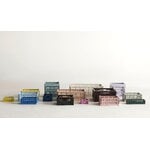 HAY Cassetta Colour Crate, S, plastica riciclata, dusty rose, immagine decorativa