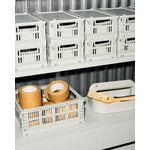 HAY Colour Crate, M, recycled plastic, grey, decoration image