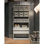 HAY Colour Crate, M, recycled plastic, grey, decoration image
