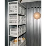 HAY Colour Crate, M, recycled plastic, grey, decoration image