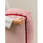 HAY HAY Dogs bed, XS, a righe, rosso - bianco, vista 5