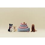 HAY HAY Dogs bed, M, stripe, red - white, decoration image
