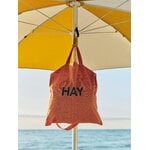 HAY Terrazza parasol, octagon, off-white - ochre, decoration image