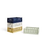 HAY Colour Crate, L, recycled plastic, dark blue