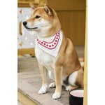 HAY HAY Dogs scarf, 55 x 55 cm, off-white