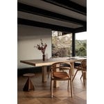 Hem Udon chair, natural beech - cognac leather