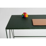 &New Study desk, linoleum, deep green