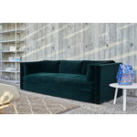 HAY Hackney sohva, 3-istuttava, Lola dark green