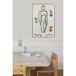 Louisiana Museum of Modern Art Henri Matisse - Model and Oranges 1953, 124 x 82 cm juliste, sisustuskuva