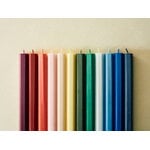 HAY Hexagon candle, 4 pcs, blues, decoration image
