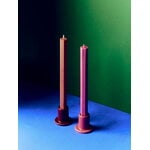 HAY Tube candleholder, S, chestnut brown, view 4
