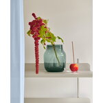 Muuto Silent vase, 20 cm, dark green, decoration image