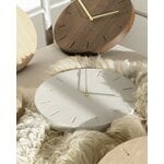 applicata Watch:Out wall clock, oak - grey