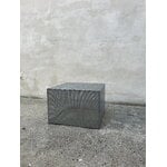 Fólk Reykjavík Venti sohvapöytä, neliö, galvanoitu, sisustuskuva