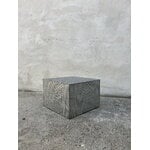 Fólk Reykjavík Venti sohvapöytä, neliö, galvanoitu, sisustuskuva